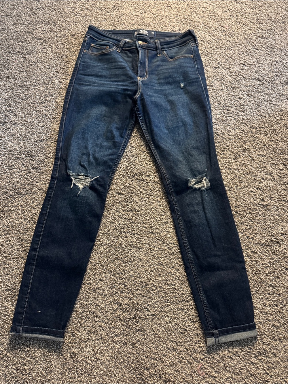 Hollister Distressed Skinny Jeans